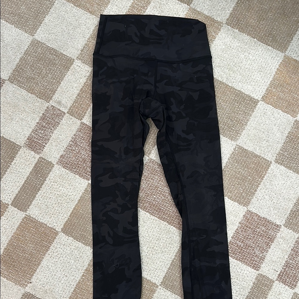 Lululemon Black Camo Leggings